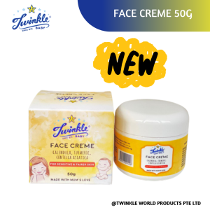 SG Local Made Twinkle Baby Face Creme for Sensitive Cheeks Neck Childhood Ezcema 50g