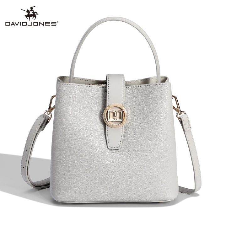 David Jones Paris women tote bag crossbody bag pu leather female handbag  lady shoulder bag