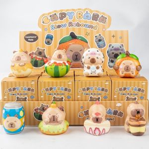 Squishy Toy Blind Box Set 12 Pcs Cute Silicone Stress Relief Squeeze Kawaii Desk Decor Gift