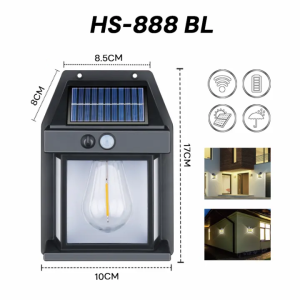 (Giá rẻ nhất) Bóng đèn cảm ứng chuyển động năng lượng mặt trời