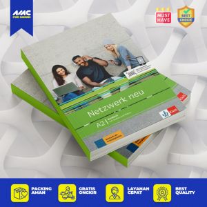 BUKU BAHASA JERMAN NETZWERK A2 NEU KURSCBUCH & UBUNGBUSCH