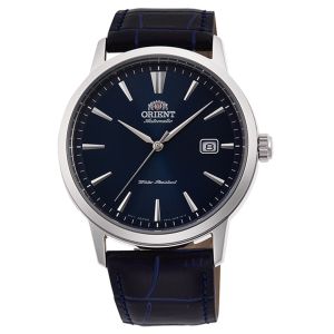 Đồng hồ cơ nam Orient Watch Classic RA-AC0F lộ máy automatic dự trữ năng lượng 40 tiếng phong cách cổ điển mặt kính cường lực chống nước 5 ATM dây da đeo tay cao cấp chính hãng