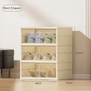 ตู้ ตู้กับข้าว ตู้เก็บของ ตู้อเนกประสงค์ พับเก็บได้ ติดตั้งง่าย ประตูแม่เหล็ก กันน้ำกันแดด  ATTCH