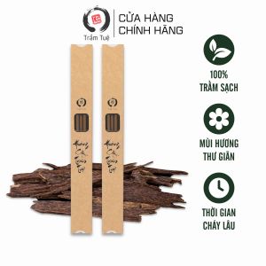 Nhang đại 35h Trầm Tuệ hộp 5 cây với hương thơm thanh nhẹ và không gây cay mắt