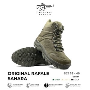SEPATU TACTICAL BOOTS PRIA RAFALE SAHARA 8 INCH