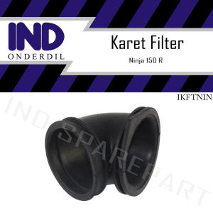 Karet Filter Kawasaki Ninja 150 R-150R-2 Tak Saringan Udara-Hawa Join-Joint Karbu-Karburator-Carbu