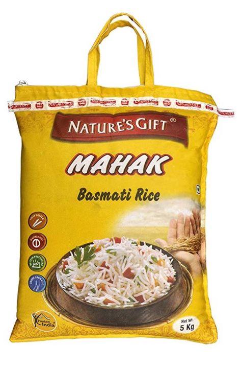 Nature's Gift Mahak 5kg (ข้าวบาสมาติ)