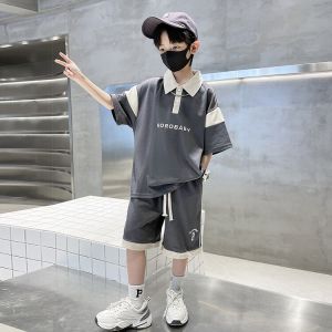 Bộ quần áo hè polo thời trang bé trai 16-50kg từ 6-14 tuổi BABY. Đồ bộ bé trai set đồ bé trai bộ quần áo hè cho bé