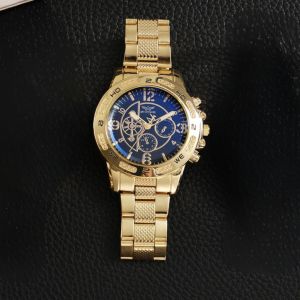 Jam Tangan Pria JAM151B5 Jourell Gold Rantai Full Stainless Elegan Simple Terbaru Murah Mewah