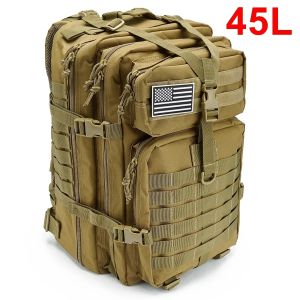 30/50L Tactical Backpacks For Man Hking Outdoor Survival Bags 3P Assault Pack EDC Molle Pack For Trekking Bag2026