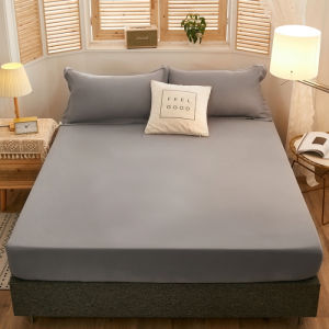 Waterproof bed sheet protector bedspread Mattress Protector Cover Solid color Queen/King/Single size