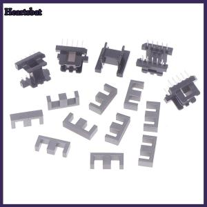 [Heartsbat] 5ชุด EE19 5พร้อมกระสวยหม้อแปลง5PIN PC40แกนเฟอร์ไรต์แนวตั้ง10ส่วนเฟอร์ไรต์และกระสวยแกนแม่เหล็ก5อัน