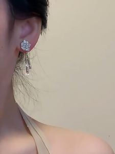 Anting Bunga Camellia🌸山茶花流苏耳环 Camellia Tassel Earrings 甜美复古轻奢小众设计精致气质百搭高级感 Fashion Jewelry Elegant