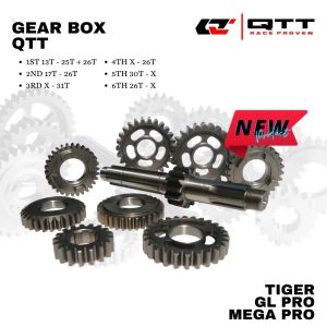 Gear Gir Rasio Box QTT Tiger GL Pro Mega Pro