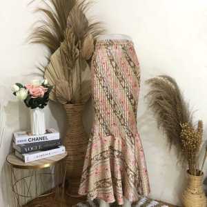 Gallery batik - Rok duyung plisket batik / rok mermaid / rok span / rok rempel / rok batik kondangan