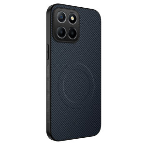 For Honor X6C 4G 2025 Carbon Fiber Phone Case For Honor X6C 4G HonorX6C X6C 2025 Phone Casing Soft TPU Silicone Back Cover Shockproof Bumper Anti Fingerprint Simple Anti Drop