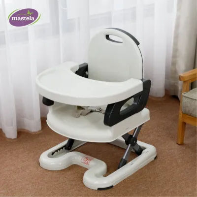 Ghế ăn dặm cho bé Mastela 7110/7112 có khay ăn gấp gọn dễ dàng nâng hạ độ cao - Hàng chính hãng