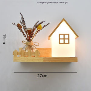 Đèn Tường Gỗ Phong Cách Bắc Âu – Đèn Treo Tường Nhật Bản Trang Trí Phòng Ngủ & Phòng Khách