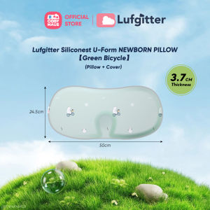 LUFGITTER Pillow Newborn Baby Pillow Anti Flat Head Pillow Bamboo Fiber Breathable Baby Pillow