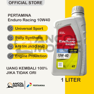 Enduro Racing 1 Liter 10w40 JASO Ma2 API SN Oli Motor Sport FU Ninja Sonic Thunder Tiger
