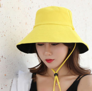 TOPI BUCKET LEBAR WANITA FASHION PRIA KOREA CAP PANCING PANTAI WOMEN TERBARU AA1
