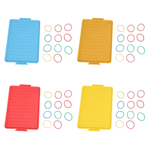 Geometry Pegboard Multifunctional Geoboard Light Weight Math Teaching Aid For Children Student Hands On Learning