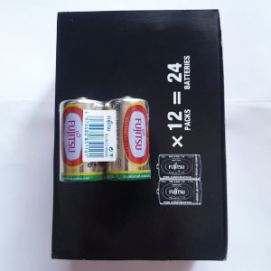 Pin đại pin  R20 Fujitsu hộp  24 viên  chất lượng tốt dùng bếp ga Pin  - VPP Bảo An