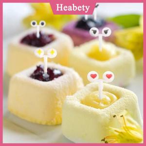 Heabety  Động vật trái cây Ngã Ba cấp thực phẩm nhựa mini phim hoạt hình trẻ em bánh trái cây tăm Bento Ăn Trưa Bento phụ kiện bên trang trí quà tặng