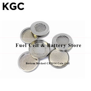 Bottom Meshed CR2016 Coin Cells Cases for Lithium Air Battery Research 50pcs/pack