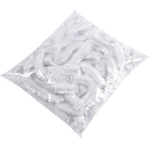 100pcs Food Grade Disposable Plastic Wrap/Disposable plastic bag cover/套剩菜剩饭保鲜碗罩松紧口/保鲜膜盖套碗罩家用100只/一次性保鲜袋