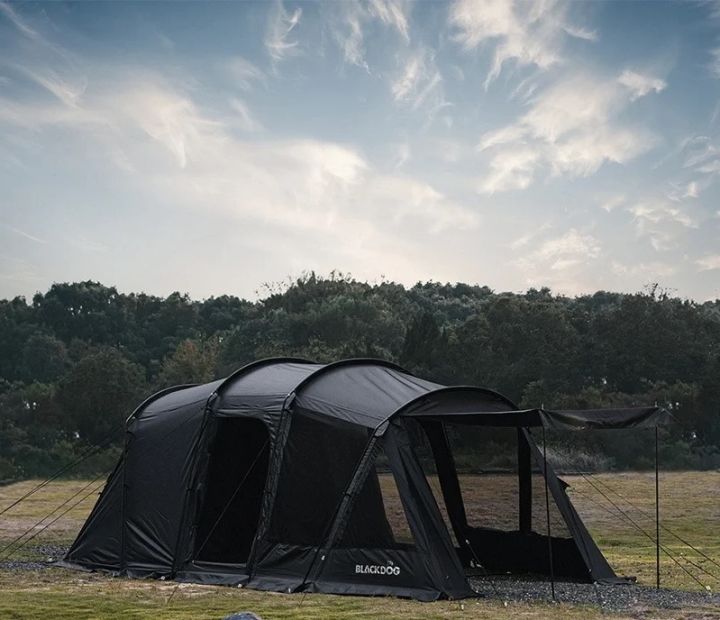 Blackdog tunnel tent outdoor camping equipment one room one living room