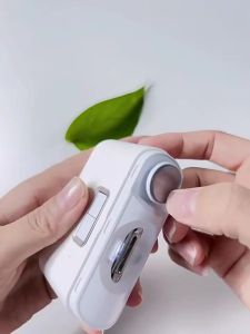 2 in 1 Electric Nail Clipper Polishing Anti-splash Multifunctional Portable Automatic Nail Baby Adult Manicure Tool