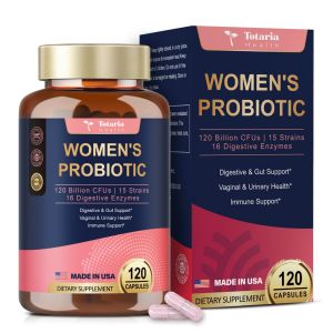 Doctor-Formulated Womens Probiotic Complex: 120B CFU with D-Mannose & Digestive Enzymes for Complete Intimate & Immune System Support