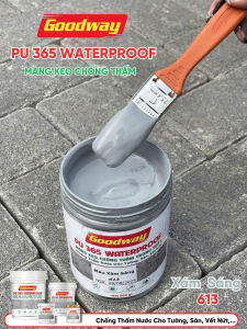 Chống thấm PU 365 WATERPROOF - MÀNG KEO CHỐNG THẤM TRONG SUỐT. CHỐNG THẤM NƯỚC CHO TƯỜNG SÀN VẾT NỨT 5KG
