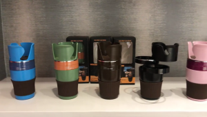 360° Rotating Cup & Key Holder Convenient Car Storage Rack Enhances Your Vehicle Organization Simple Installations