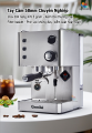 Máy Pha Cà Phê Gemilai CRM3007I Bán Công Nghiệp, Kiểm Soát Nhiệt Độ Pha Tùy Ý, Pha Cafe Espresso 58mm, Định Lượng Tùy Ý, Hàng Chính Hãng. 