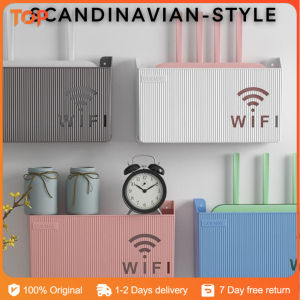 Optimize Your Home Setup: Wall-mounted Bracket & TV Router Storage