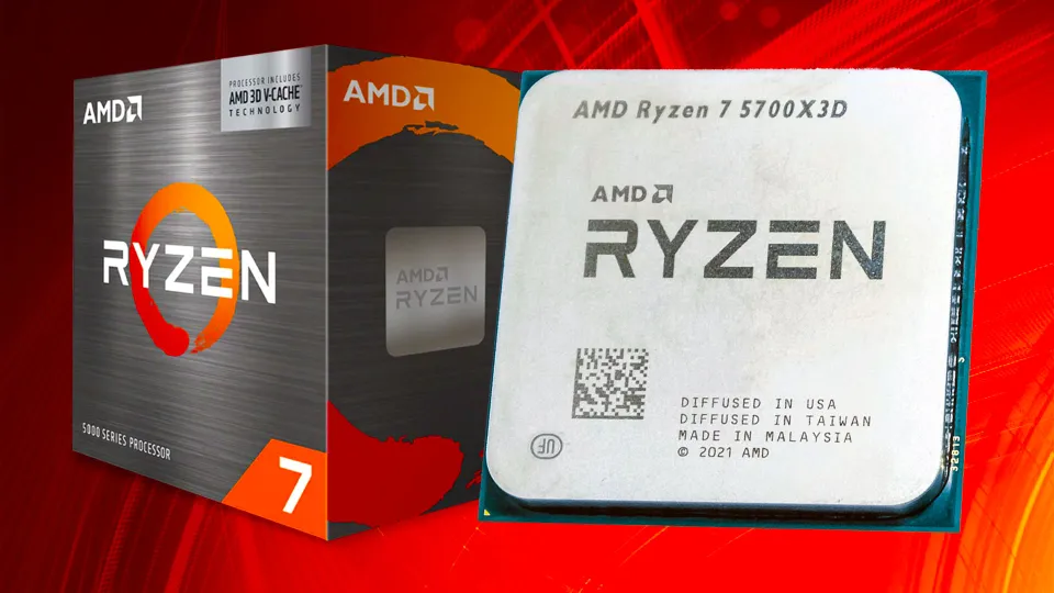 AMD Ryzen™ 7 5700X3D/5700X 3D Without Cooler Ryzen 7 5000 Series 8