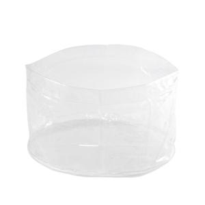Clear Folding Water Bucket Outdoor Vegetable Clothing Water Basins Storage Container for Camping Hiking Fishing