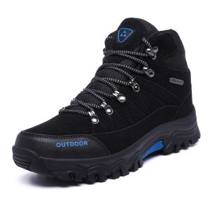 Sepatu Gunung Pria Mid Boot Tinggi Hiking Cowok Dewasa Kasual Kerja Trekking Shoes Waterproof Adventure Mendaki Touring Keren 368