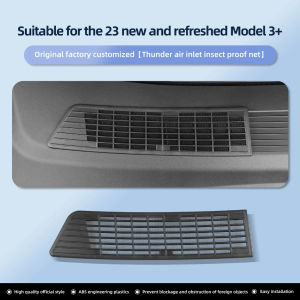 Suitable for Tesla 2024 Model 3 Highland air conditioning air intake grille insect net air inlet  cover car  accessories