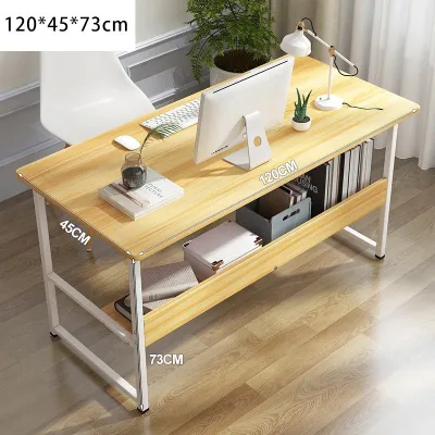 Study Table High Quality Computer Desk Office Table Solid Wood Modern Minimalist Ideal for Home Office Step 68x28x60cm