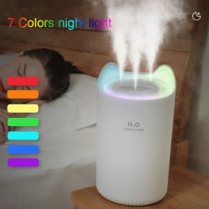 New 5L Air Humidifier Three Spray Port Aromatherapy Diffuser Large Capacity Cool Mist Maker Fogger for Home Office