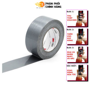 Băng keo vải đa năng chuyên dán che sơn che chắn bó ống 47.7mm x 45.7m 3M 1900 - Tốc độ 247 dán bịt kín dán thanh dài dán cố định nhiều màu sắc