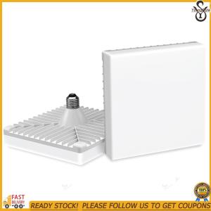 [YoungStyle] High Power 60W Square LED Light Bulb E27 Screw-On Rotatable Brightness for Indoor Spaces