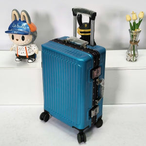 Vali phong cách mới Vali đơn giản Vali học sinh Vali bánh xe đa năng Vali im lặng Vali mật khẩu Vali lên máy bay Vali du lịch Vali du lịch