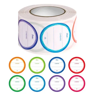 PAN6303936269 Waterproof Refrigerator Food Freezer Removable Food Storage Label Kitchen Sticker Date Content Label Food Stickers