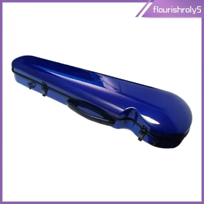 [Flourishroly5] 4/4 Violin Case Hard Shell Handbag Practical Musical Supplies Storage Container Portable Violin Storage Hard Box for BeginnerFast shipping