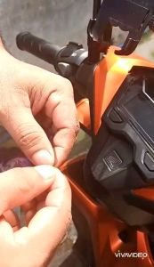 HONDA CLICK V2 KILAY TINT with FILM PROTECTOR