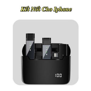 Bộ Micro Cài Áo Không Dây Dual Lavalier DSP Tech Khử Ồn - EuroHome